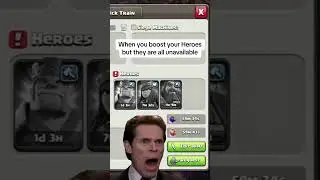 Aways check your Heroes before popping that Potion! #clashofclans #coc #supercell #strategygames