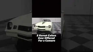 5 Rarest colors ever offered on a Chevy Camaro! Hard to find Camaro&rsquo;s 😱😱