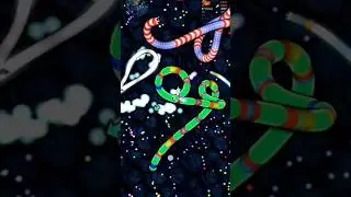 🐍 SMALL SNAKE BECOMES THE BIGGEST! #slitherio ##SlitherGame#Slitherio#SnakeGame#BigSnakeVsSmallSnake