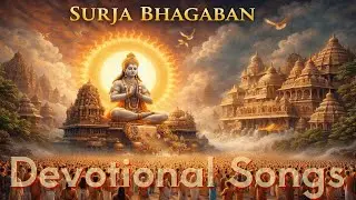 Surja Bhagaban 🙏 | Surya Chalisa with Hindi Lyrics | सूर्य चालीसा | Morning Praye