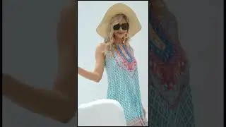 Summer Beach Boho Sleeveless Sundress #shorts