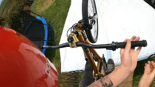 Testing new Gopro Hero 8 Black - MTB Backyard Ramps