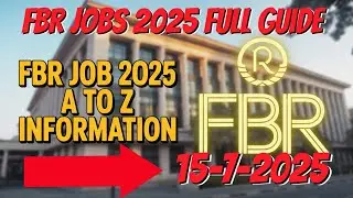 FBR Jobs 2025 Pakistan | Online Apply, Salary, Eligibility & Selection Process &ndash; Full Guide