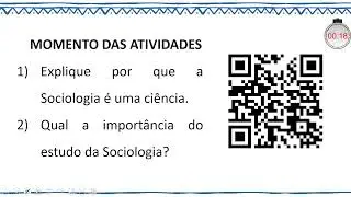🔴 NOITE - SOCIOLOGIA - 29.01.26 - 3ª Série