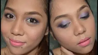 Makeup Tutorial: Simple and Easy Purple Party Eyes | maiarose88