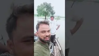 River boating in flowting river