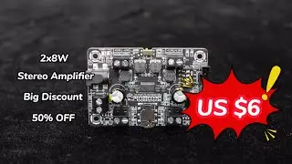 Amazon FBA Clearance: Get WONDOM 2x8W/1x16W Amp Board for only $6 (50% Off) - DIY/Industrial Audio