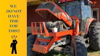 У Kubota серии M проблемы с топливом! Время неподходящее!