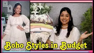 Chikankari Haul / Boho Dress, Kurtis / Amazon kurti haul / Affordable online shopping with Vaishali