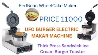 Icecream burger  🍔 UFO BURGER 🍔 Hamburger 🍔 Chicken burger 🍔 veg burger