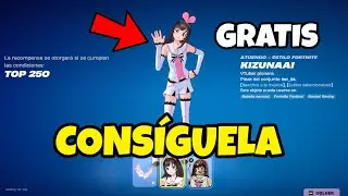*GRATIS* C&Oacute;MO CONSEGUIR LA SKIN DE KIZUNAAI EN FORTNITE! SKIN DE VTUBER GRATIS EN FORTNITE! 2026