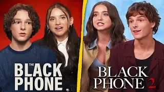 The Black Phone Kids Then and Now: Mason Thames and Madeleine McGraw!