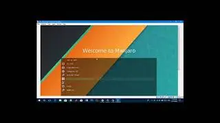 How to install Linux(Manjaro) by virtual machine in windows 10