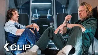 Aaron Taylor Johnson HUNTS Brad Pitt - BULLET TRAIN Clip