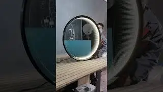 tunnel mirror.infinity mirror tunnel light.tunnel light mirror.#decoration #bedroomdecor #mirror