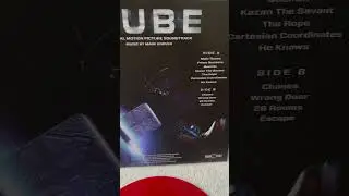 CUBE movie soundtrack horror vinyle #movies#film#horrorstories#horrorstory#collection#cinema#