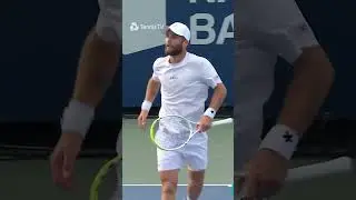 INCREDIBLE Davidovich Fokina Volley Bounces Back Over The Net! 🤯