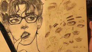 sketch with me from start to finish // a little sketchbook tour