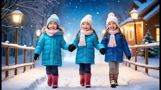 Winter Flashlight Walk | Fun Winter Night Song for Toddlers & Preschoolers