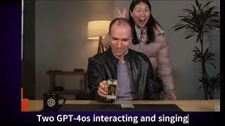 Two GPT-4os interacting and singing