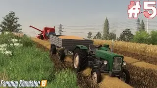 Fs19 Polski Rolnik - Po staremu #5 Pierwsze Żniwa!