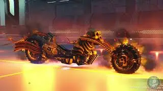 Ghost Rider Hellcycle Corvette - No Man&rsquo;s Sky