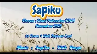 Sapiku - Line Dance / Choreo: Chani Mahendra (INA) - November 2025 - Beginner 