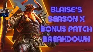 Smite Season X Bonus Patch Breakdown!!!