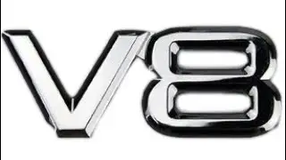 Toyota Japanese V8 rumble. Engine exhaust sound Tundra. Founder in car.