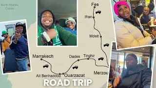 🚎 ROAD TRIP - FES TO MARRAKECH - PRE AFCON 2025 QUARTER FINALS