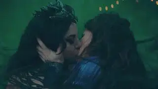 Agatha and Death Kissing Scene Agatha Sacrafices Herself to Save Billy All Along Episode 8