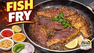 Homemade Fish Fry | Quick Cooking for Beginners #cooking #cookingfish #tasty #cookwithbush
