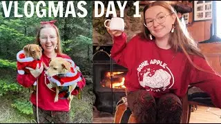 BRINGING HOME OUR TREE | VLOGMAS DAY 1 | 2021