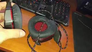 Наушники Bloody G501 Black/Red обзор