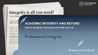 Professional integrity