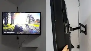 Supporto TV universale Schermo Piatto tra 13 e 42 pollici e tutorial su come si monta.