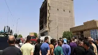 Iraq: Massive fire incident in Al-Kut city kills 60 people