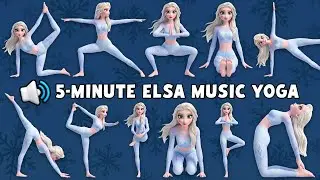 5-Minute Kids Music Yoga | Stretch to the Beat for Fun & Energy | Rainbow Yoga