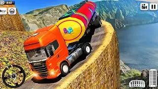 Oil Tanker Truck Driving Simulator - US Oil Transporter Truck Driver Fun 3D : Android Gameplay