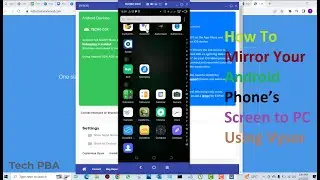 How To Mirror Your Android Phone&rsquo;s Screen to PC Using Vysor - 2023 | Control your AndroidPhone on PC
