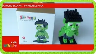 LOZ Gift Series Diamond Blocks -  Incredible Hulk Stop Motion (Micro Blocks)
