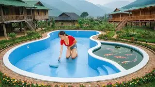 Swimming Pool Cleaning & Repainting for Summer | DIY Pool Renovation