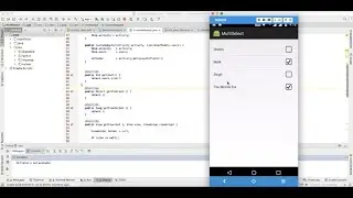 List View With Multiple Check Box Selection.