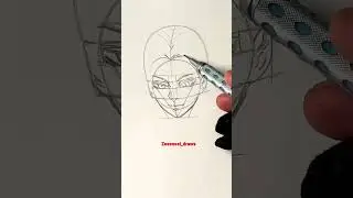 Draw Muzan Kibutsuji #short #draw #anime #drawingtutorial
