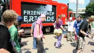 Dancing and evacuating the Bronycon fire