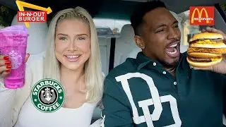EATING SECRET MENU ITEMS AT FAST FOOD RESTAURANTS FOR 24 HOURS!!