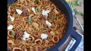 Fideuá de calamares muy fácil