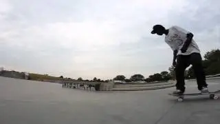 nollie noseslides with flocka