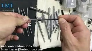 Micro precision ground/rolled ball screw