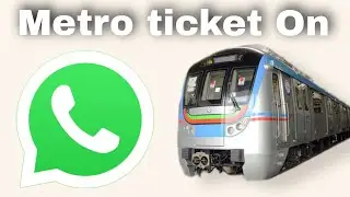 Metro Ticket on WhatsApp || Tech invert